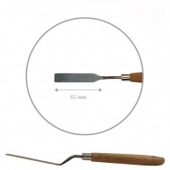 Мастихін ROSA Studio 11908 прямокутний, довжина 6,5см, ст.код1021