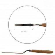 Мастихін ROSA Studio 11907 прямоукутний, довжина 8,5см, ст.код1023