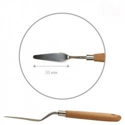 Мастихін ROSA Studio 11904 капля, довжина 5,5см, ст.код1025