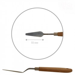 Мастихін ROSA Studio 11906 капля, довжина 5,5см, ст.код 1026