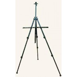 Мольберт-тринога ал.,чорна (110х85х157см), з сумкою, висота полотна 80,5см., (15182) D.K.ART & CRAFT