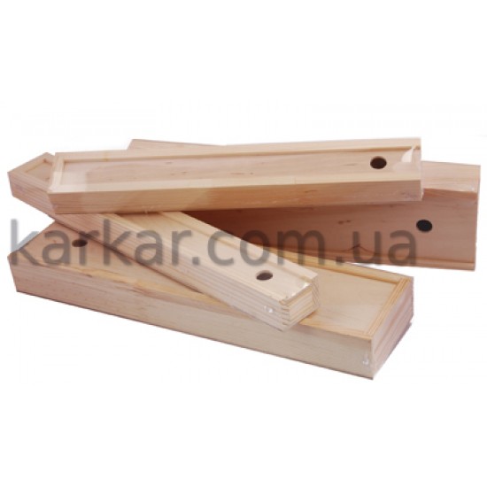 Пенал для пензлів дерев яний ПК8, (38х9,8х4см), ТМ  Albero