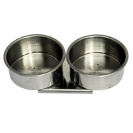 Олійниця подвійна, металева (d:4см), з ободком (11002), D.K.ART & CRAFT