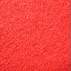 №20 Фетр натуральний, 20*30 см, глибокий кораловий