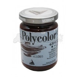 484 Фарба акрилова Polycolor, Коричневий ван-дік, 140мл., Maimeri