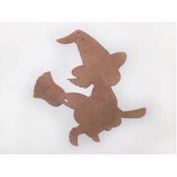 1310-Відьмочка, МДФ 5 мм, 35*36 см 1310-Відьмочка, МДФ 5 мм, 35*36 см