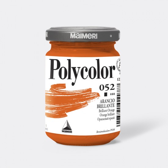 052 Фарба акрилова Polycolor, Помаранчевий яскравий, 140мл., Maimeri 052 Фарба акрилова Polycolor, Помаранчевий яскравий, 140мл., Maimeri