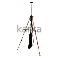 Мольберт-тринога алюмінієва, срібна, висота 138см., висота полотна 83см., (15304), D.K.ART & CRAFT