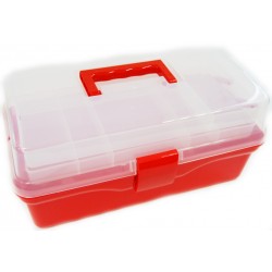 Арт-бокс для художніх матеріалів 36х20х16 см, пластиковий, D.K.ART & CRAFT