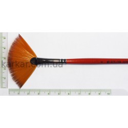 Синтетика віялова, Carrot 1097FN, № 4, к.р. пензель KOLOS Синтетика віялова, Carrot 1097FN, № 4, к.р. пензель KOLOS