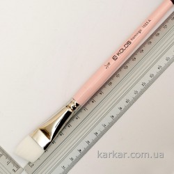 Синтетика кутова, Flamingo 1023A, № 3/4, к.р, пензель KOLOS Синтетика кутова, Flamingo 1023A, № 3/4, к.р, пензель KOLOS