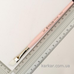 Синтетика кутова, Flamingo 1023A, № 3/8, к.р, пензель KOLOS Синтетика кутова, Flamingo 1023A, № 3/8, к.р, пензель KOLOS