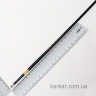 Синтетика овальна, yellow stripe 1017, № 2, д.р. пензель KOLOS*