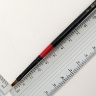 Синтетика плоска, red stripe  1018, № 2, д.р. пензель KOLOS Синтетика плоска, red stripe  1018, № 2, д.р. пензель KOLOS