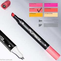 Маркер художній Graphmaster Scarlet 13