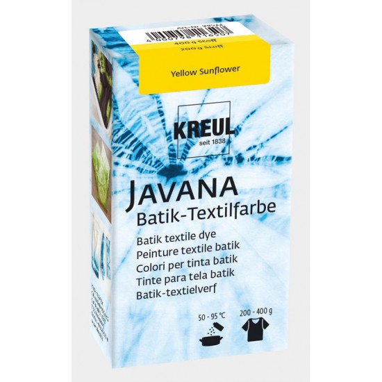 Краситель Javana порошк. для гор.обработки  50-90*С 75гр  ЖЕЛТЫЙ