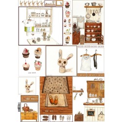 Декупажная карта 29,5х42 Welcome Декупажная карта 29,5х42 Welcome