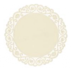 Переводные деколи Lace "Прозрачное кружево" d 35см