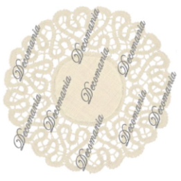 Переводные деколи Lace "Прозрачное кружево" d 17см Переводные деколи Lace "Прозрачное кружево" d 17см