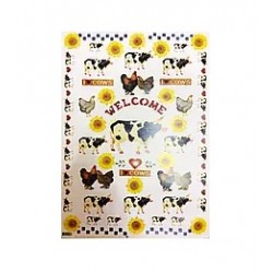 Декупажная карта Finmark 50х70 AZ053 коровы от Анны Зада