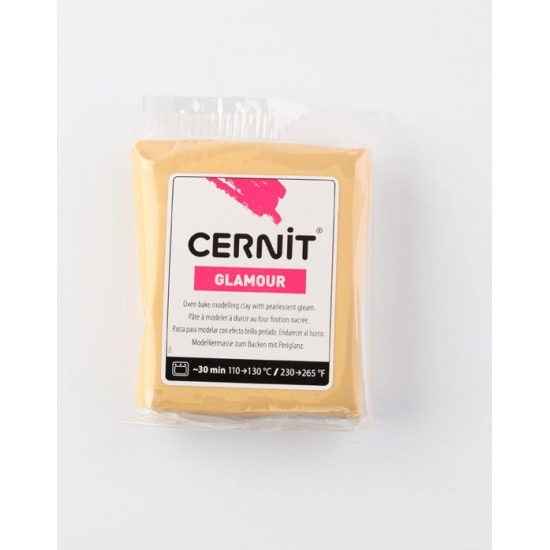 Моделін полімерний "Cernit-Glamur" 56гр Золото 122 Полимерный моделин "Cernit-Glamur" 56гр ЗОЛОТО 122