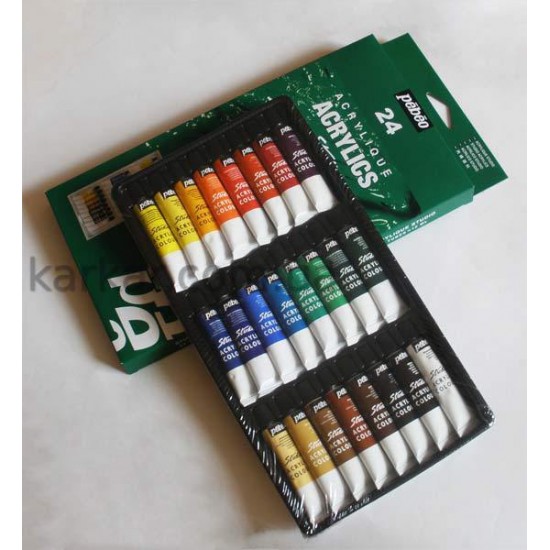 Набір акрилових фарб "Studio" в картон.коробці (24х12 мл) Набор красок акриловых "Studio" в картон.коробке (24 х12мл)
