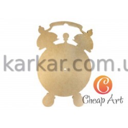 Основа під годинник МДФ, "Будильник", 300*200мм, Cheap-Art