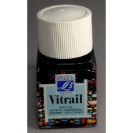 Lefranc фарба вітражна Vitrail 50 мл, 028 Sky blue (Небесно-блакитний)