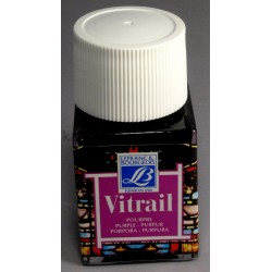 Lefranc фарба вітражна Vitrail 50 мл, 350 Purple (Пурпуровий) Lefranc фарба вітражна Vitrail 50 мл, 350 Purple (Пурпуровий)