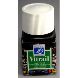 Lefranc фарба вітражна Vitrail 50 мл, 534 Warm green (Зелений теплий) Lefranc фарба вітражна Vitrail 50 мл, 534 Warm green (Зелений теплий)