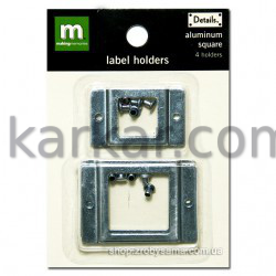 Держатель этикеток, Square Aluminium Держатель этикеток, Square Aluminium