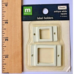 Держатель этикеток, Square Antique White Держатель этикеток, Square Antique White