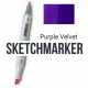 V51 Маркер спиртовий двосторонній, Purple Velvet (Фіолетовий оксамит), SKETCHMARKER
