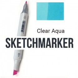 B13 Маркер спиртовий двосторонній, Clear Aqua (Прозора вода), SKETCHMARKER B13 Маркер спиртовий двосторонній, Clear Aqua (Прозора вода), SKETCHMARKER