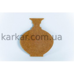 Амфора резная с узким горлышком. Z.MDF-ka-6 Амфора резная с узким горлышком. Z.MDF-ka-6