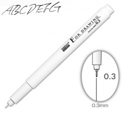 Мульти-лайнер, 0.3мм, чорний, 4600-S, Marvy