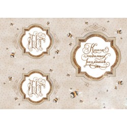 Папір для декупажу, Рецепти старого Шмеля,  30,8*44см, 45г/м2