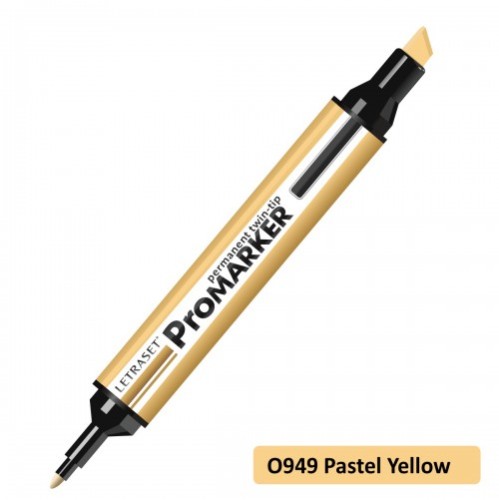 ProMarker перм.проз.двухсторонній ЖОВТИЙ ПАСТЕЛЬНИЙ O949 / 784357