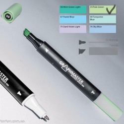Маркер художній Graphmaster Pale Green 59