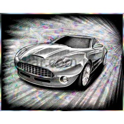 Фольга для гравюри "Голографія", А6 (152х101мм), HFB1, ESSDEE Фольга для гравюри "Голографія", А6 (152х101мм), HFB1, ESSDEE