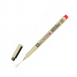 Лінер PIGMA Micron (0.5), 0,45мм, Червоний, Sakura Лінер PIGMA Micron (0.5), 0,45мм, Червоний, Sakura