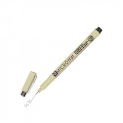 Лінер PIGMA Micron (0.1), 0,25мм, Чорний, Sakura Лінер PIGMA Micron (0.1), 0,25мм, Чорний, Sakura