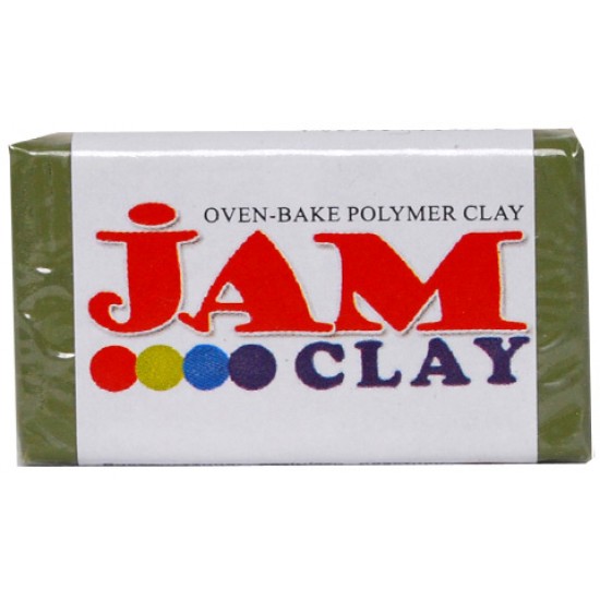 Пластика Jam Clay, Оливка, 20г