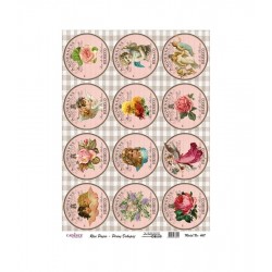 Cadence декупажні карти на рисовому папері Rice Paper Decoupage, А4, №468 Cadence декупажні карти на рисовому папері Rice Paper Decoupage, А4, №468