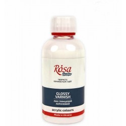 Лак акриловий глянцевий, 250 мл,  ROSA Studio