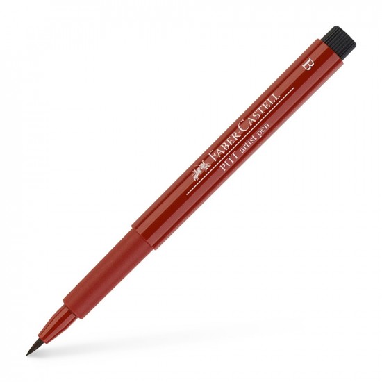 167492 Художня ручка Pitt Artist Pen, накінечник B (пензлик), ІНДІЙСК.ЧЕРВОНІЙ (192)