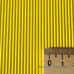 Картон гофрований дрібний 300г 20х30см ЛИМОННО-ЖОВТИЙ