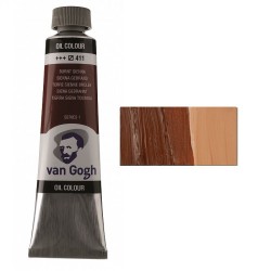 Фарба олійна VAN GOGH, (411) Сієна палена, 40 мл, Royal Talens Фарба олійна VAN GOGH, (411) Сієна палена, 40 мл, Royal Talens