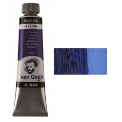 Фарба олійна VAN GOGH, (504) Ультрамарин, 40 мл, Royal Talens Фарба олійна VAN GOGH, (504) Ультрамарин, 40 мл, Royal Talens