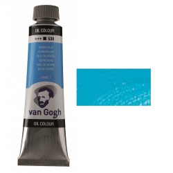 Фарба олійна VAN GOGH, (530) Севрський блакитний, 40 мл, Royal Talens Фарба олійна VAN GOGH, (530) Севрський блакитний, 40 мл, Royal Talens